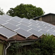 Photovoltaik Solaranlage auf Thomsens Farm